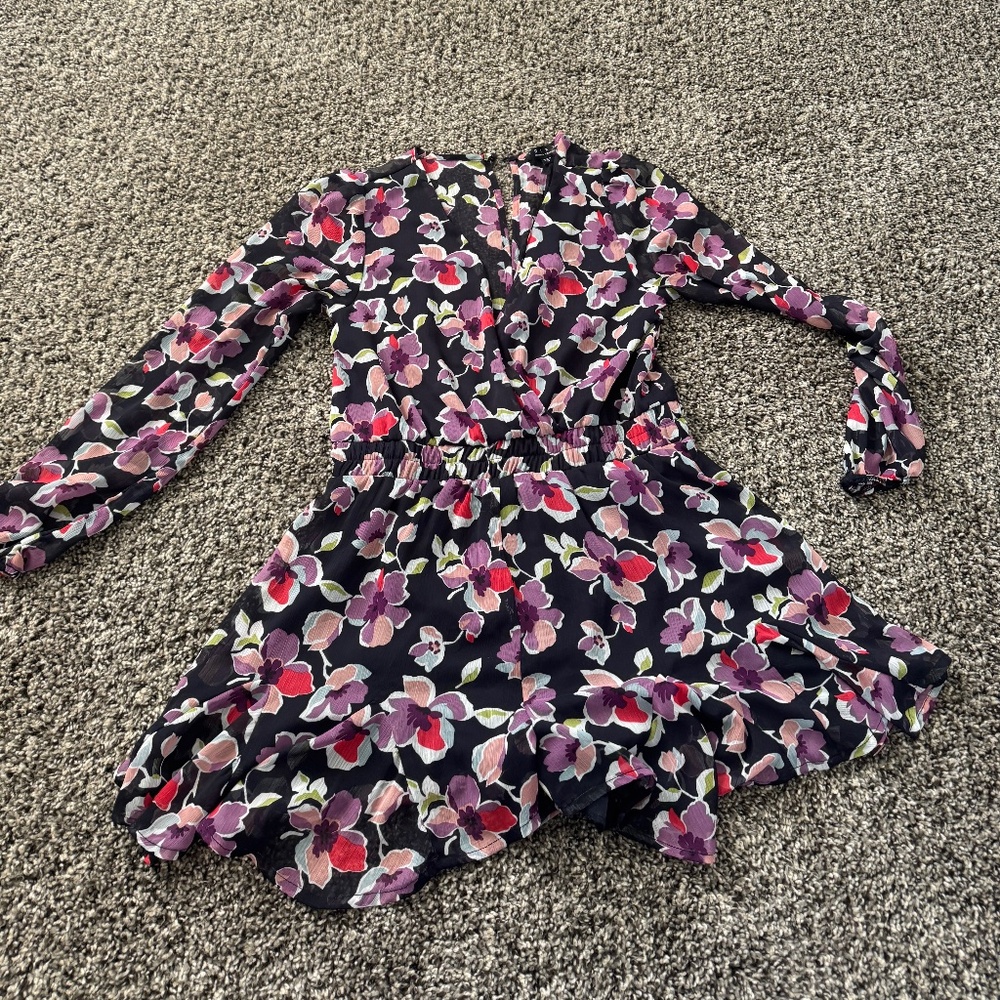 Long sleeve romper